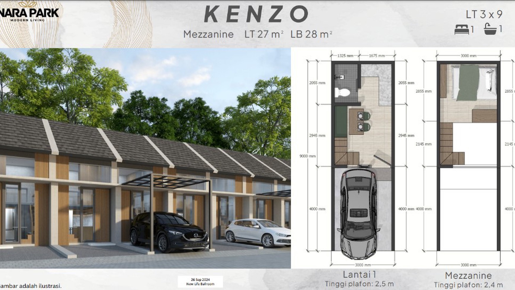 Rumah Hitung Tanah Area Cipete