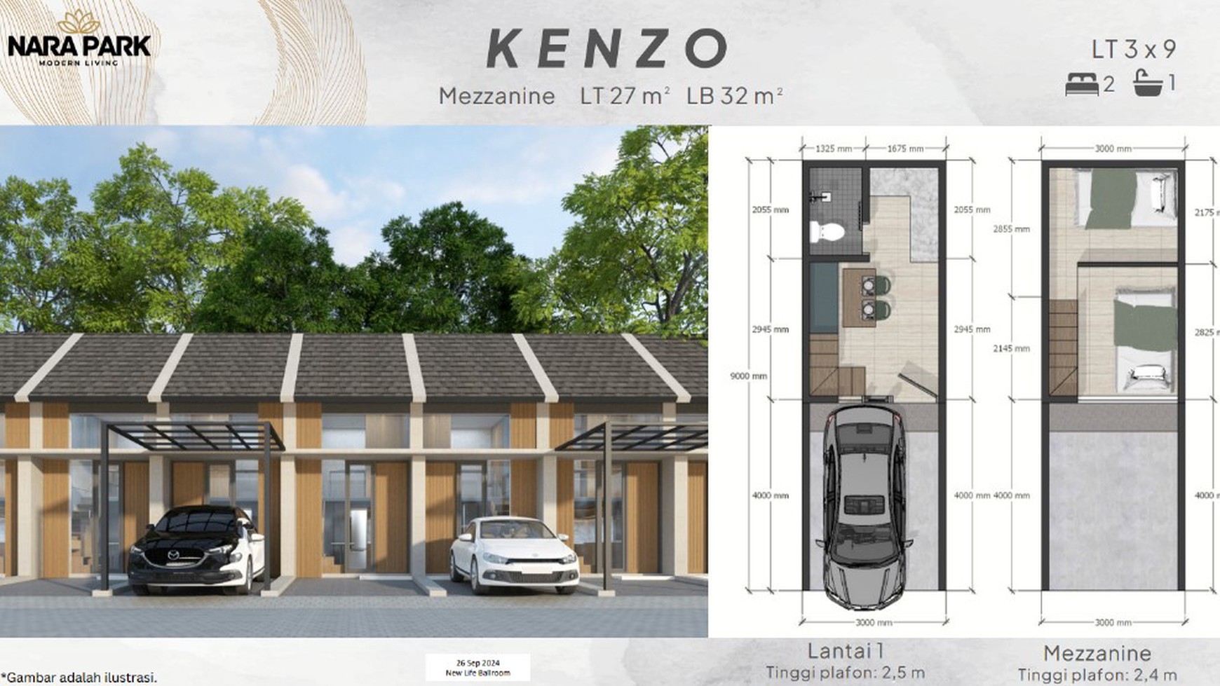 Rumah Hitung Tanah Area Cipete