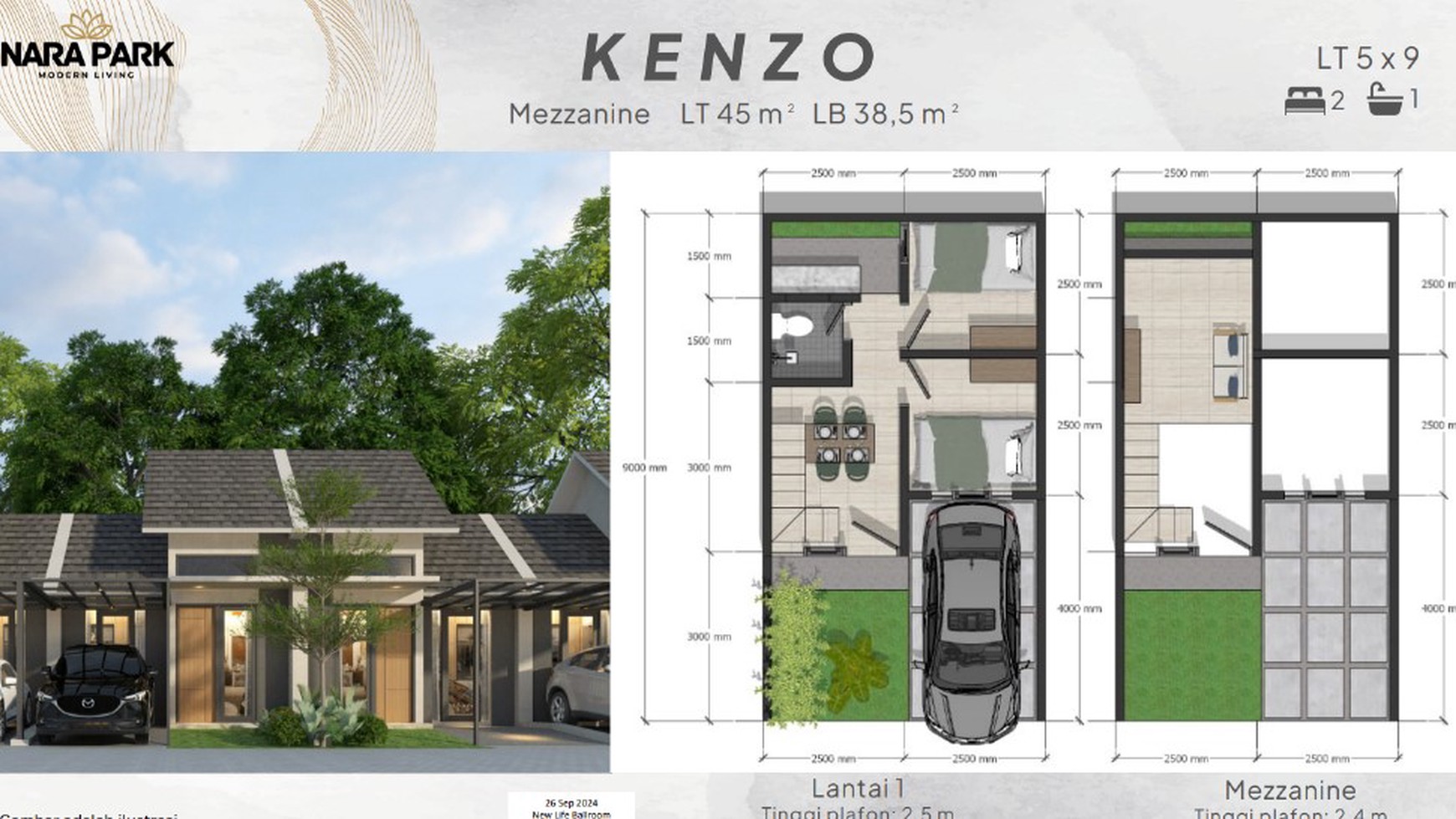 Rumah Hitung Tanah Area Cipete