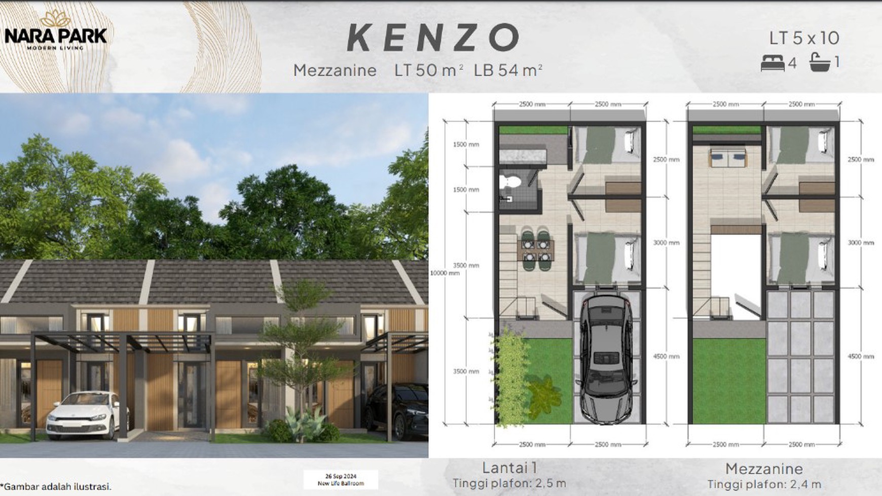 Rumah Hitung Tanah Area Cipete