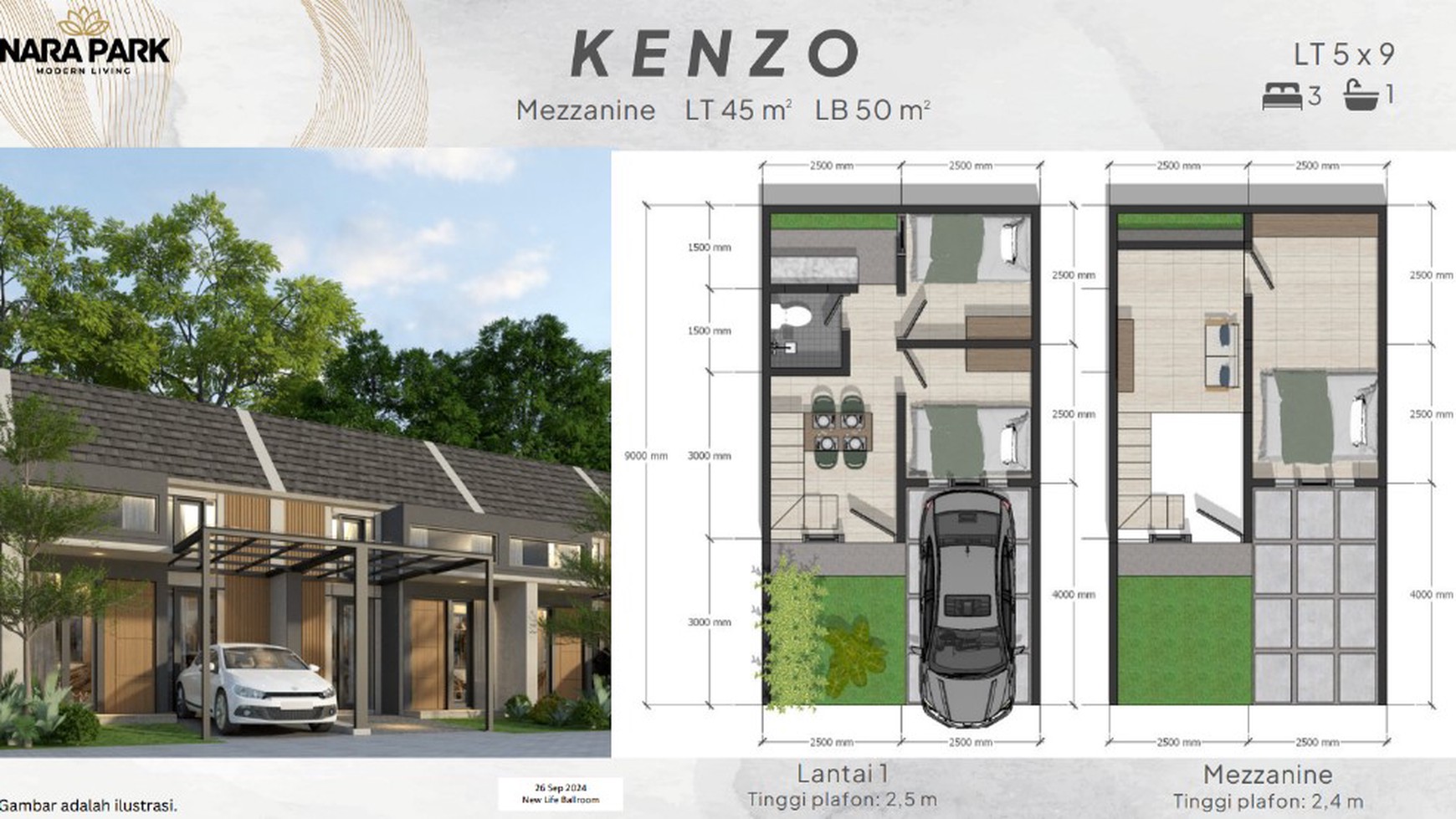 Rumah Hitung Tanah Area Cipete