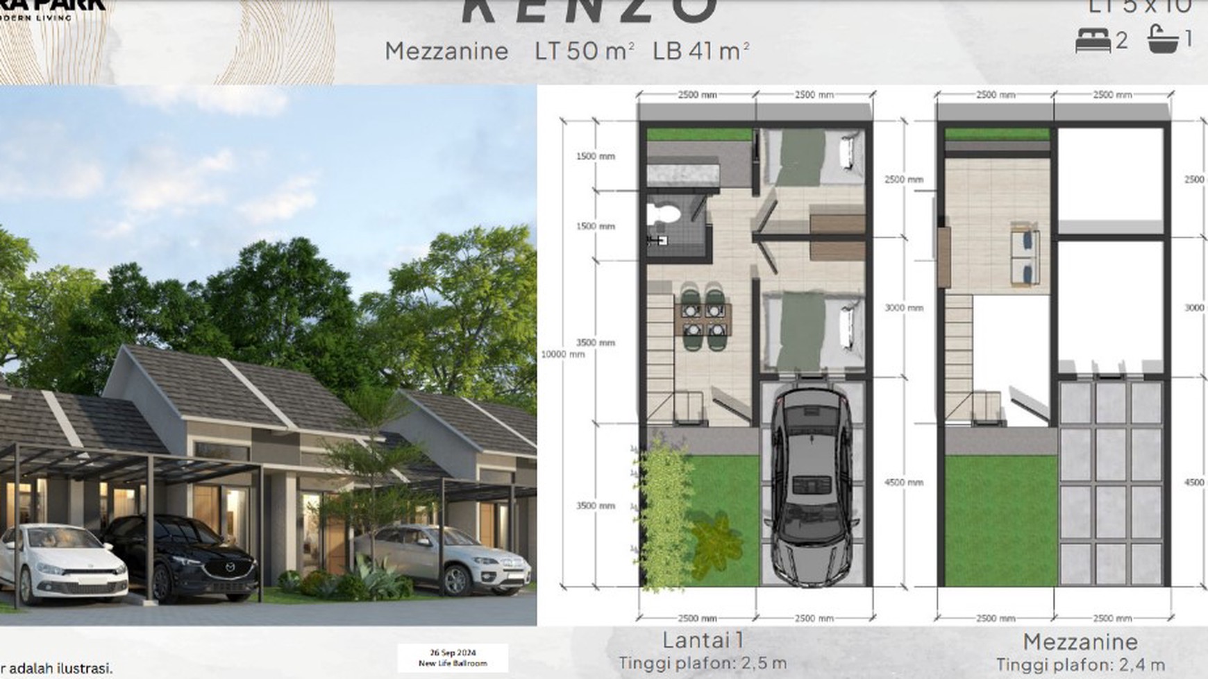 Rumah Hitung Tanah Area Cipete