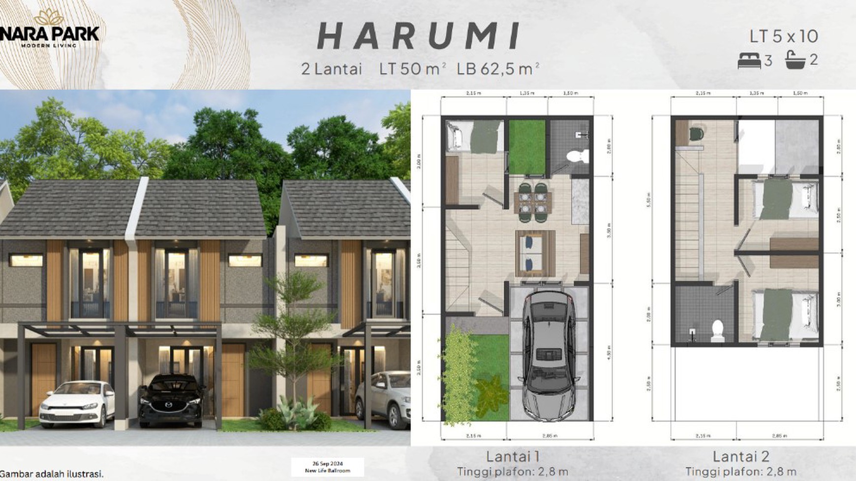 Rumah Hitung Tanah Area Cipete