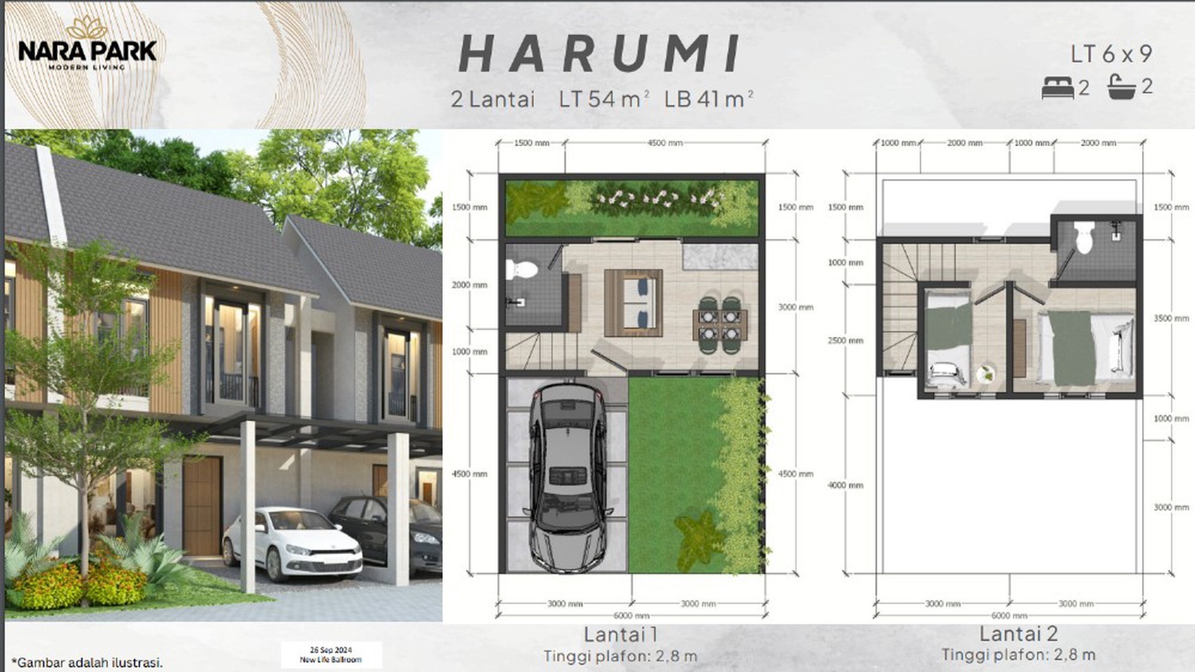 Rumah Hitung Tanah Area Cipete