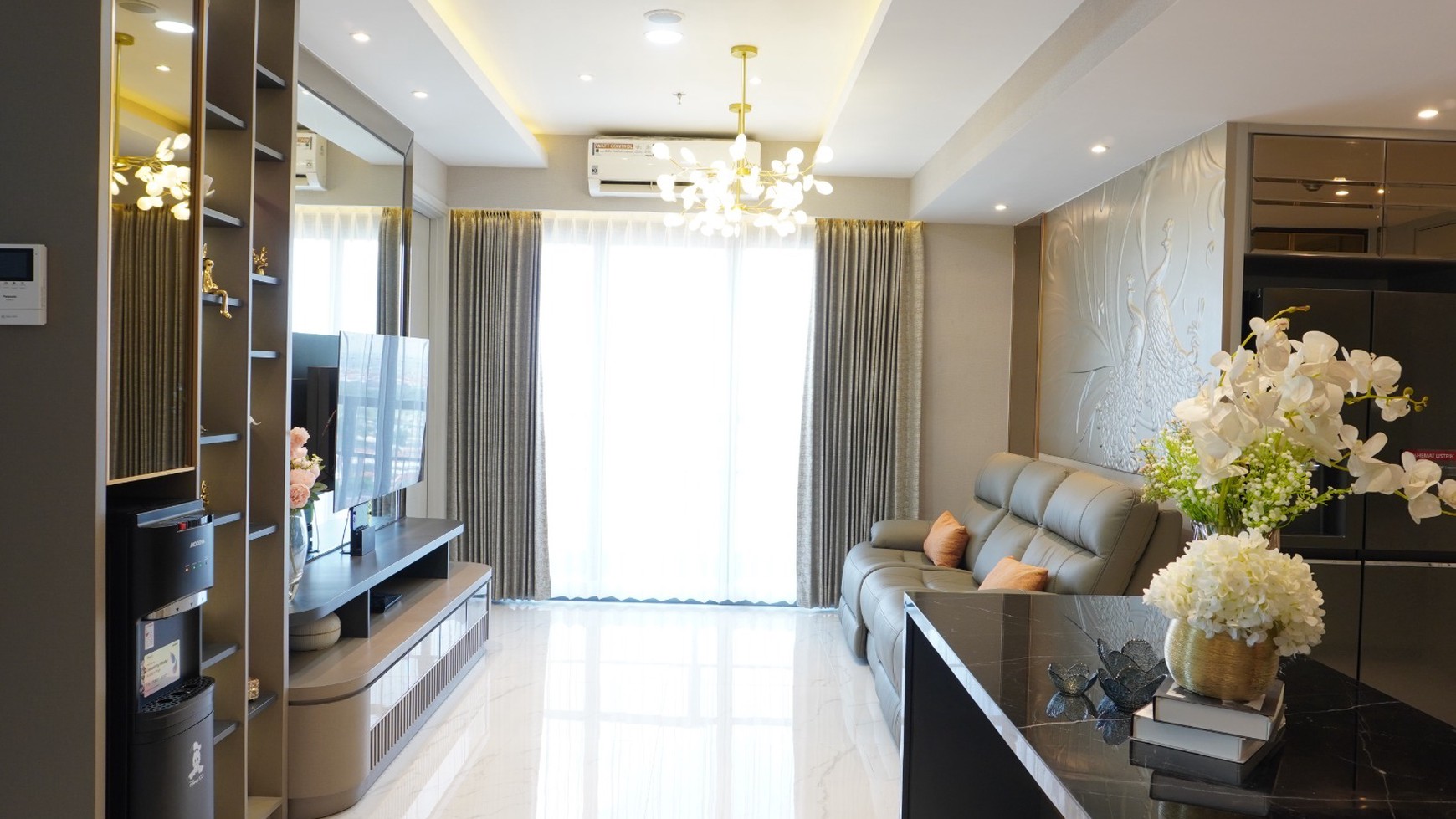 Dijuql Apartemen La Viz Pakuwon Mall Tipe 3+1 Bedroom FURNISHED INTERIOR Modern MEWAH Best View