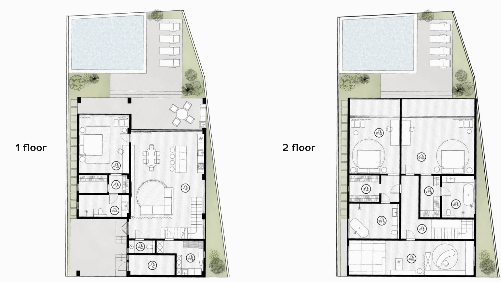 Rumah Hitung Tanah Area Cipete