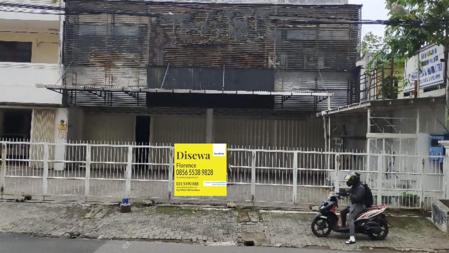 Disewakan ruko tengah kota Surabaya