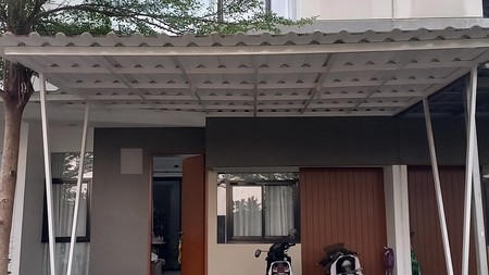 Rumah cluster Rempoa antara Bintaro dan Ciputat dekat stts KA Moneral..