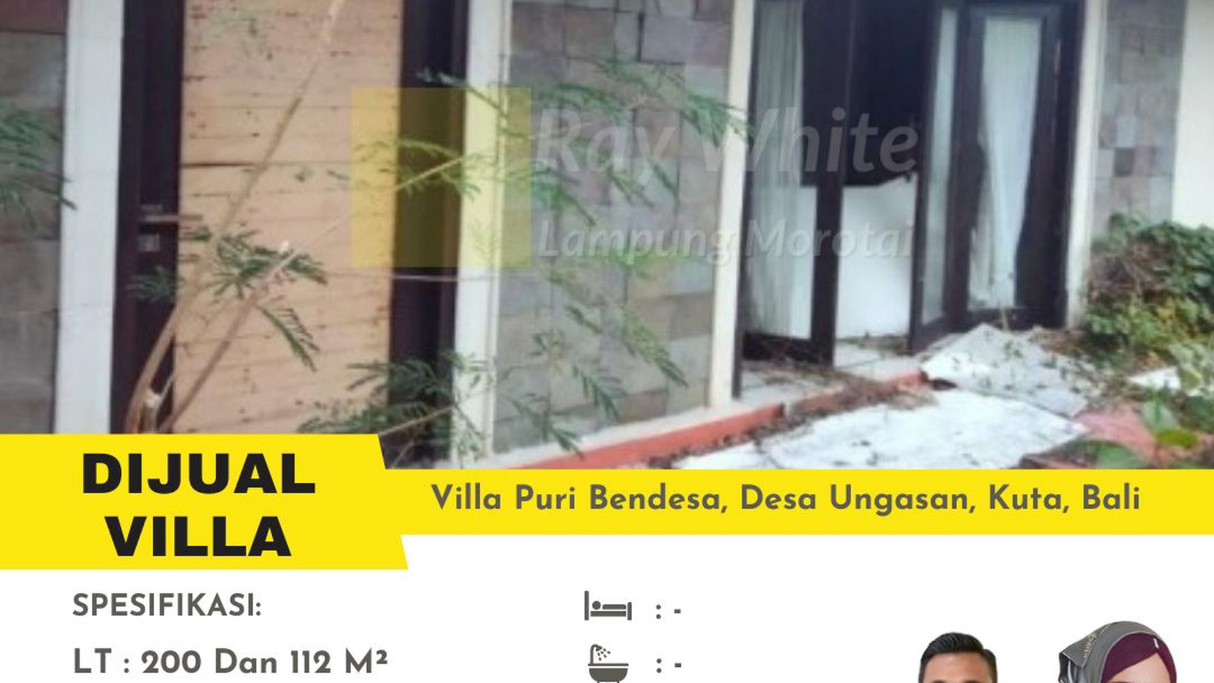 Dijual Villa di Kuta, Bali