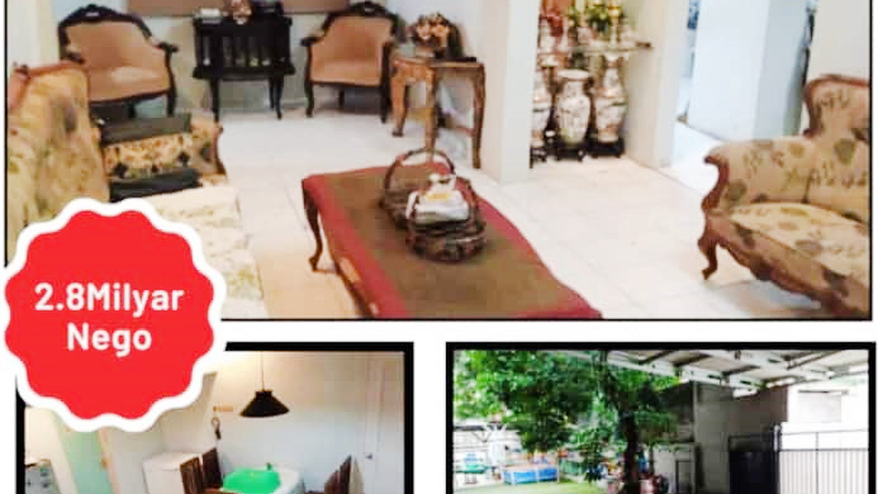 Rumah Hitung Tanah Area Cipete