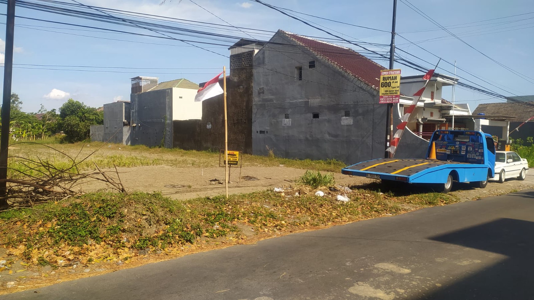 Tanah Pekarangan Luas 2168 Meter Persegi Lokasi Dekat Stadion Maguwoharjo