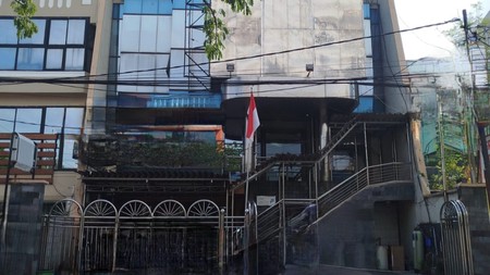 Dijual Gedung Jl. Raya Ngagel Jaya - Surabaya Timur - NOL Jalan RAYA KOMERSIAL area Cocok Buat Bank, Kantor, Cafe, Resto