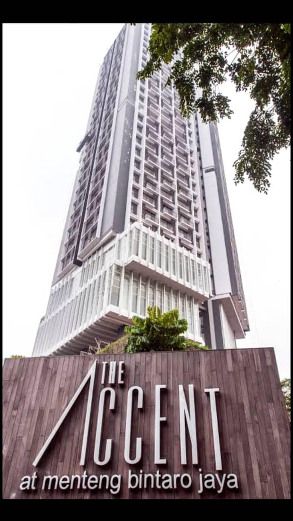 Apartemen The Accent Sektor 7 Bintaro ...dekat dg Lotte, RS Bintaro, Supermarket Hari Hari and akses toll..