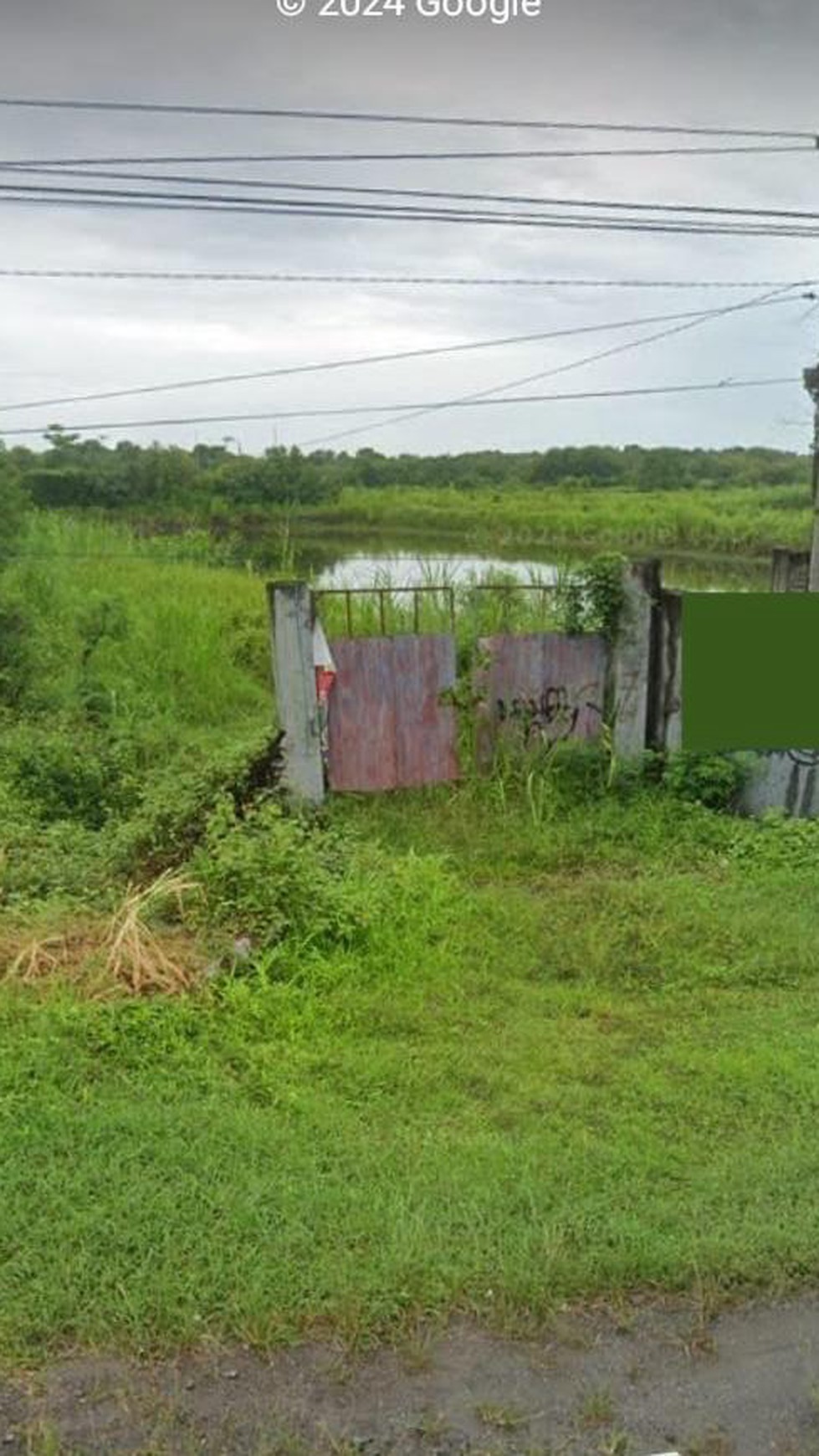 Lahan kosong di Jalan Lintas Sumatera Desa Ragom Kalianda Lampung Selatan