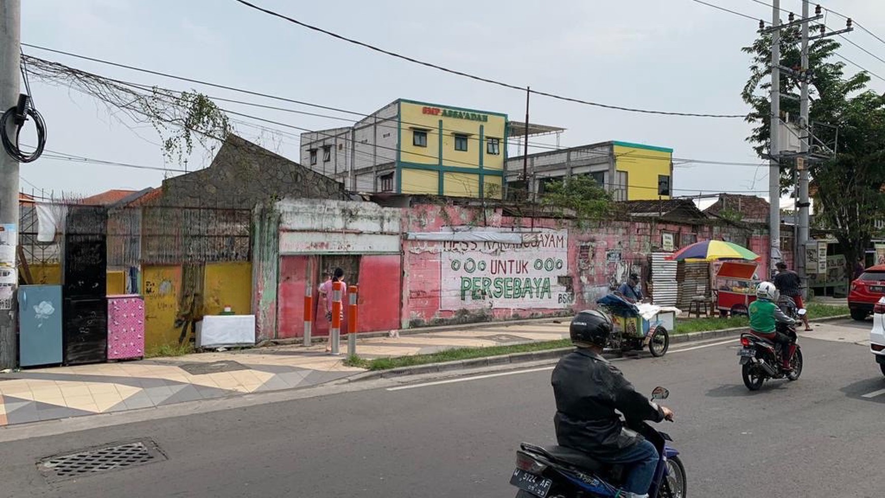 Tanah dijual/disewa di Raya Sememi Surabaya, Dimensi 25x76m