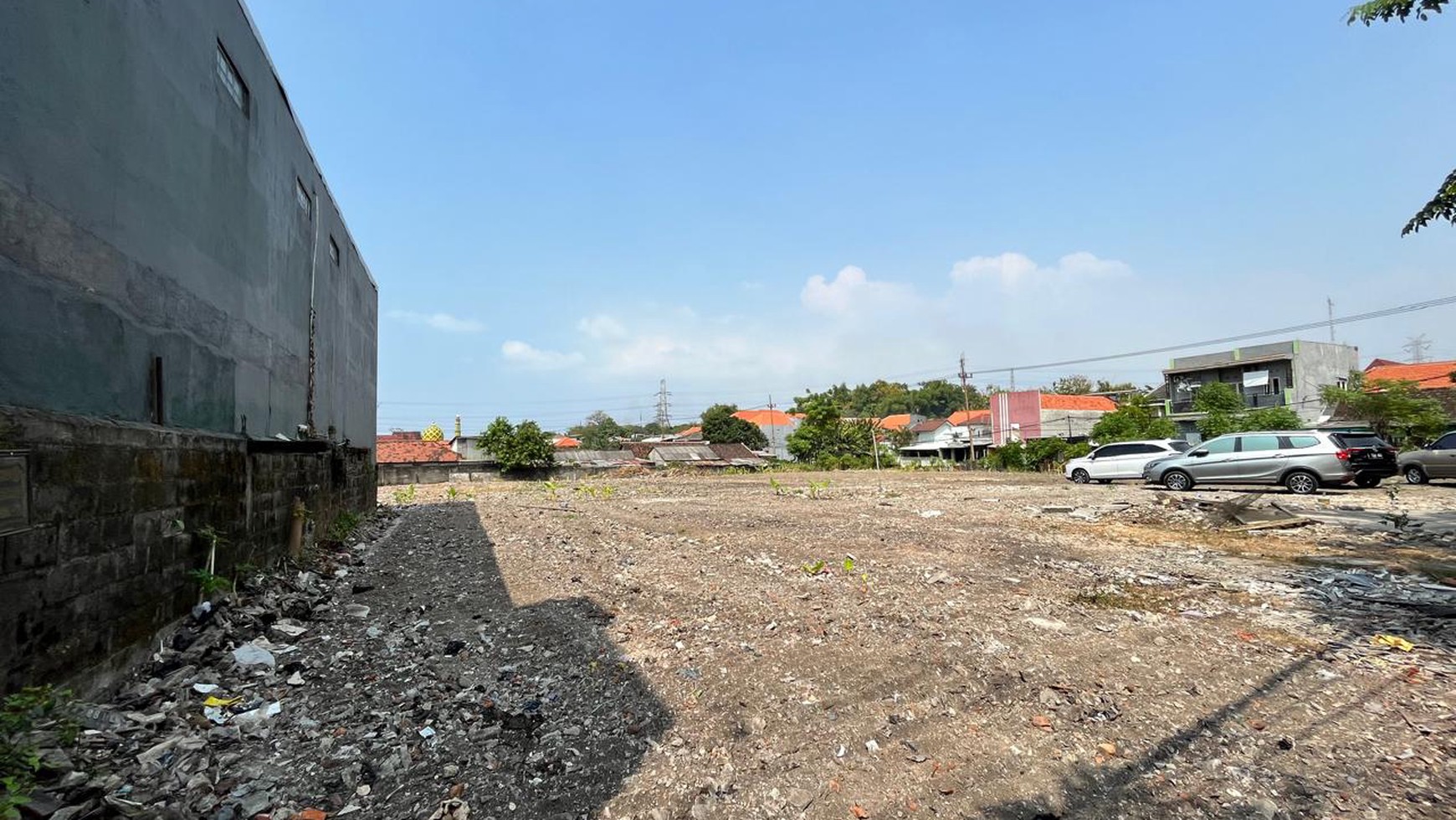 Tanah dijual di Raya Veteran Gresik, Lebar 40m