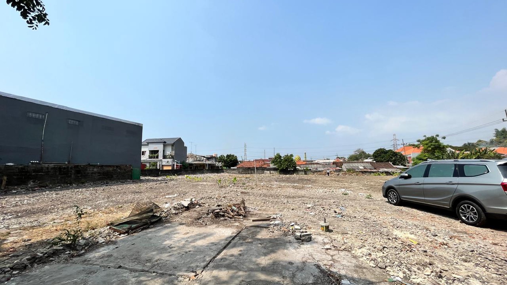 Tanah dijual di Raya Veteran Gresik, Lebar 40m