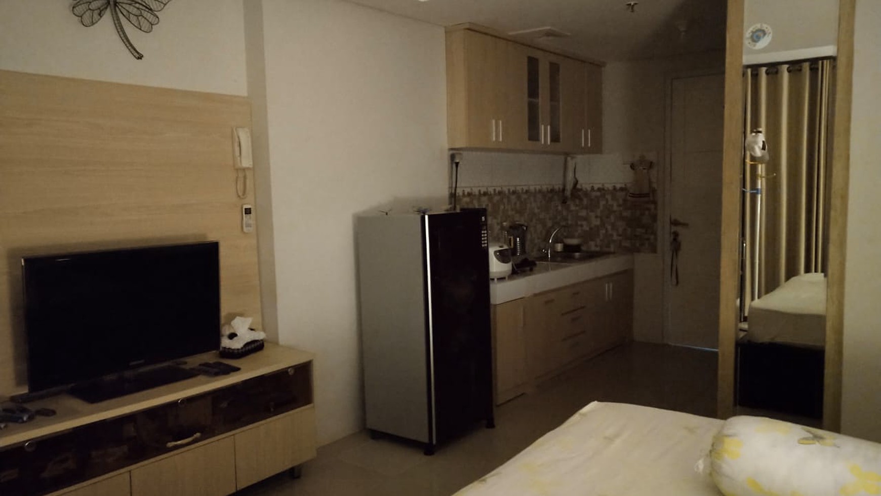 Disewakan Murah Apartemen Siap Huni dan Type Studio Besar