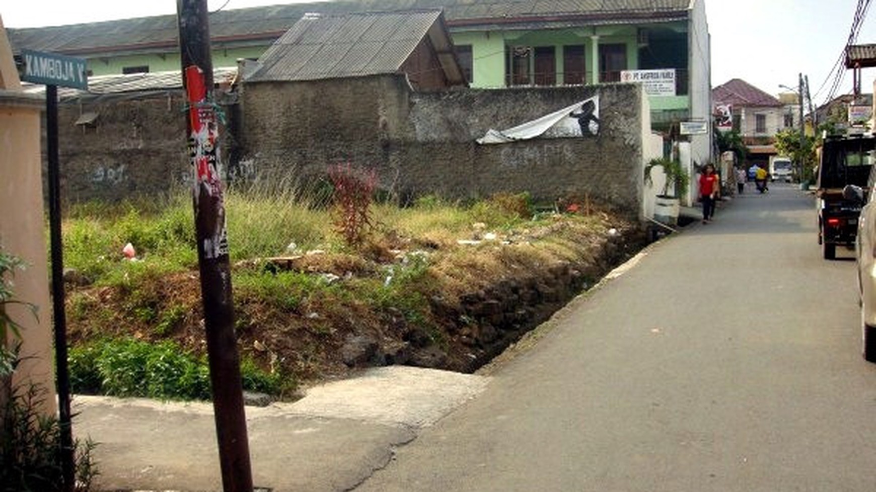 Tanah Kavling di Jl Kamboja Halim Perdana Kusuma