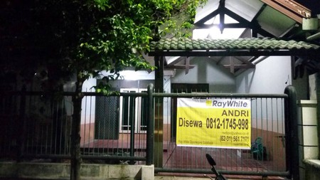 SEWA RUMAH TAMAN PONDOK JATI