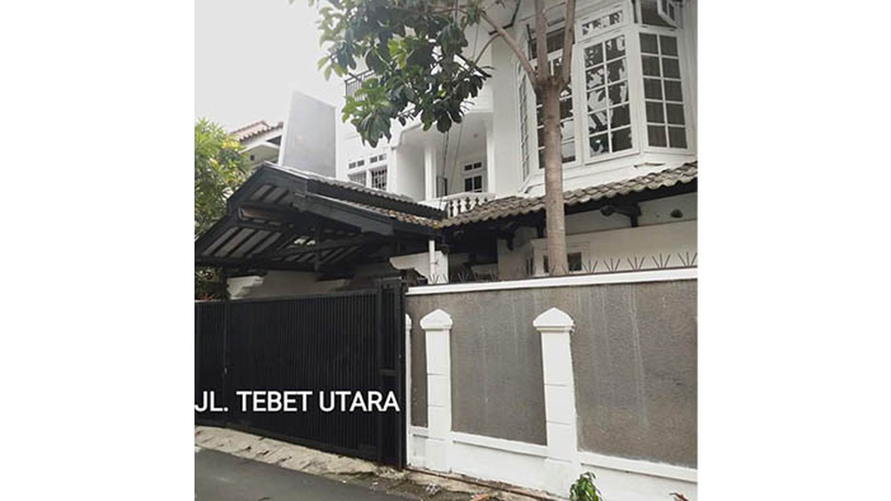 Rumah Tebet Utara  Bisa u/ Rmh Tinggal, Kantor,  Tempat usaha, Mes karyawan, dll.  Dekat Casablanca, Stasiun Tebet, Strategis sekali dekat jalan besar.