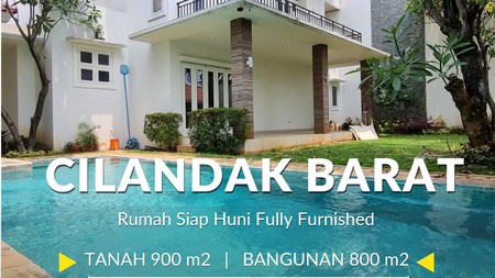 Rumah Mewah Siap Huni Furnished Area Cilandak Barat