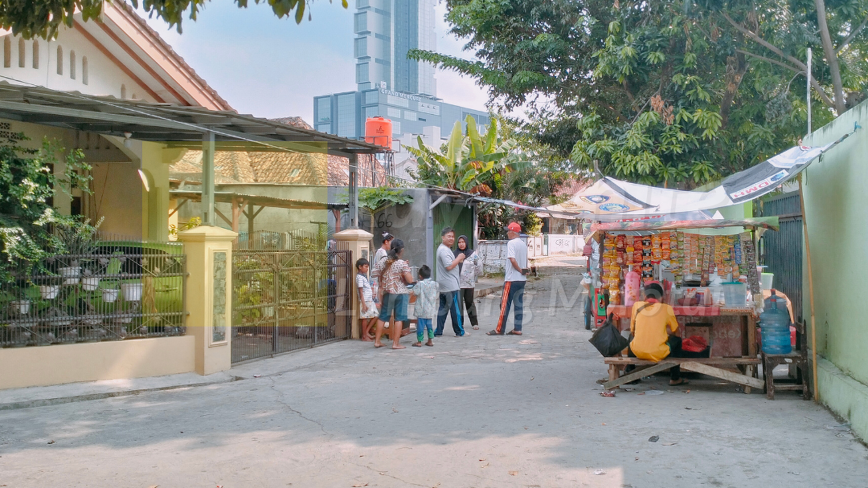 Tanah dan bangunan pusat kota tanjung karang pusat