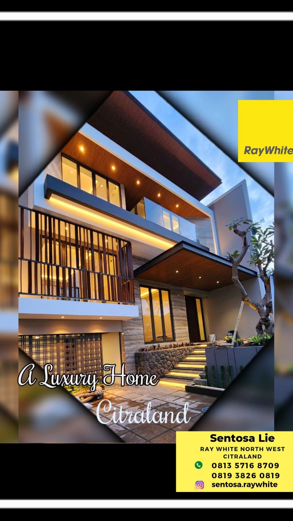Rumah Baru Bukit Golf Internasional Citraland Surabaya NEW Desain BONUS Semi Furniture All New Modern Best Location DOUBLE Way