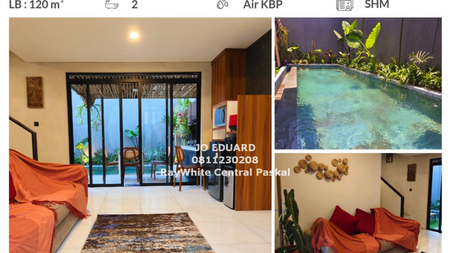 FOR SALE Rumah Baru Nyaman Siap Huni Full Furnished + Kolam Renang Tatar Punawangi KBP
