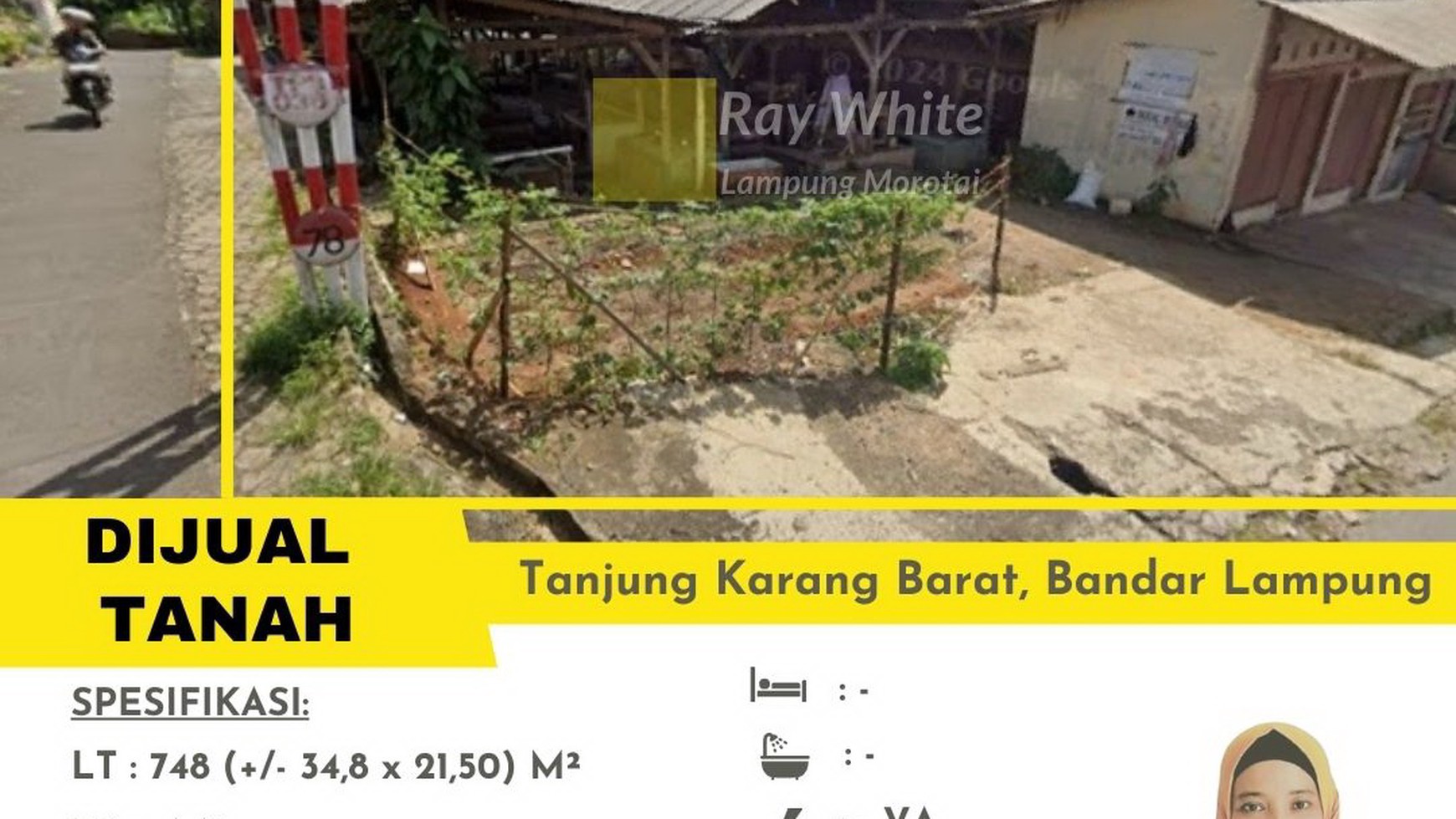 Dijual tanah ex pasar