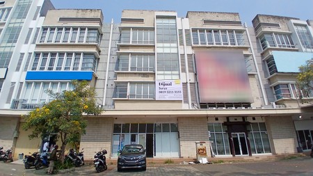 Rukan Eksklusif 4 lantai Jalan Utama di Kota Harapan Indah