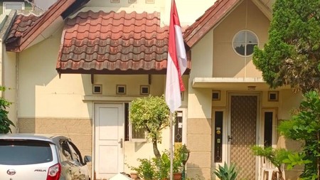 Rumah 1 lantai, dalam cluster di Alam Sutera