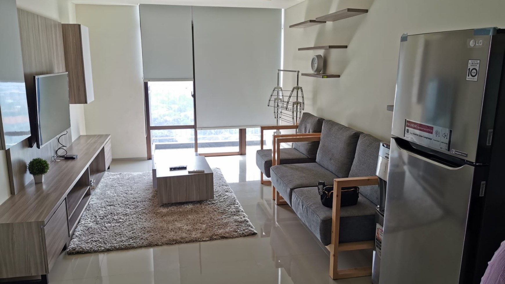 Turun Harga: Apartemen The Accent 2 Bedrooms Fully Furnished Siap Huni di Bintaro Jaya Kawasan CBD