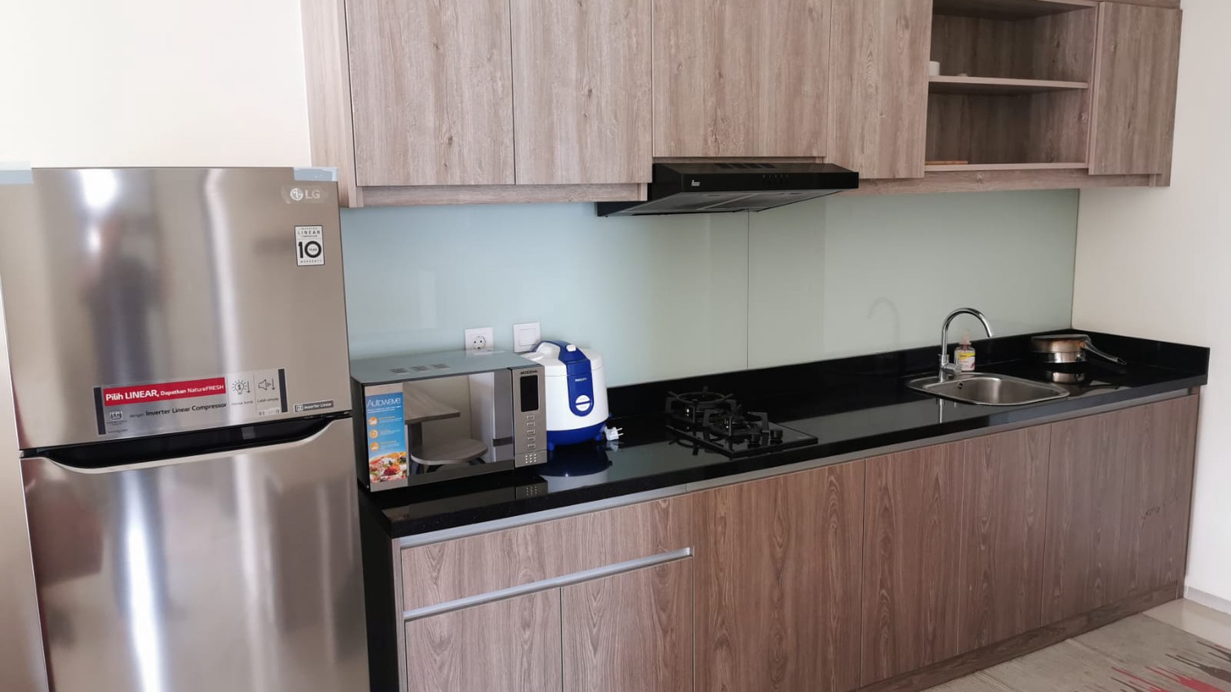 Turun Harga: Apartemen The Accent 2 Bedrooms Fully Furnished Siap Huni di Bintaro Jaya Kawasan CBD