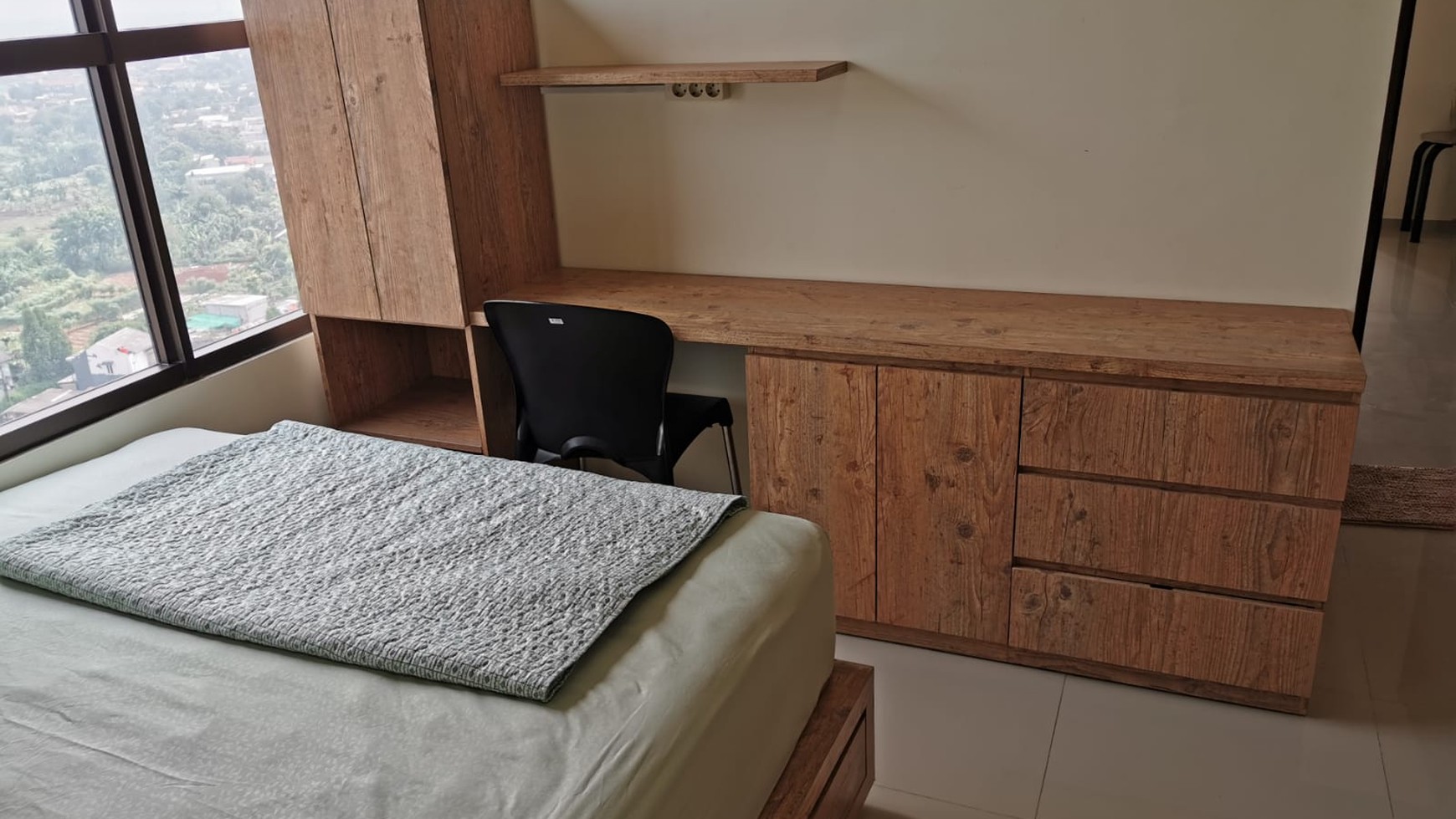 Turun Harga: Apartemen The Accent 2 Bedrooms Fully Furnished Siap Huni di Bintaro Jaya Kawasan CBD
