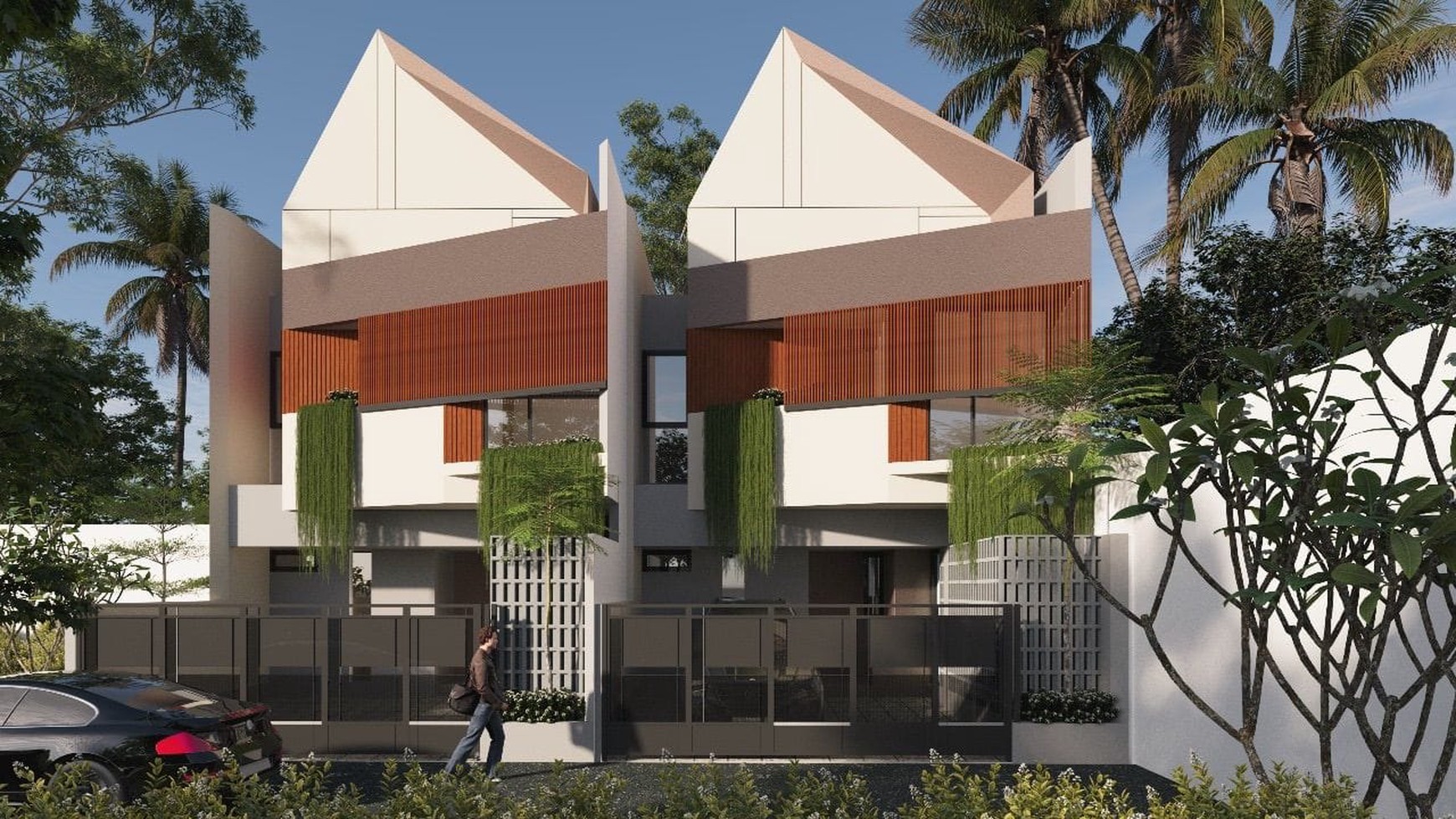 Di jual rumah baru dalam cluster di Kucica , Bintaro sektor 9 