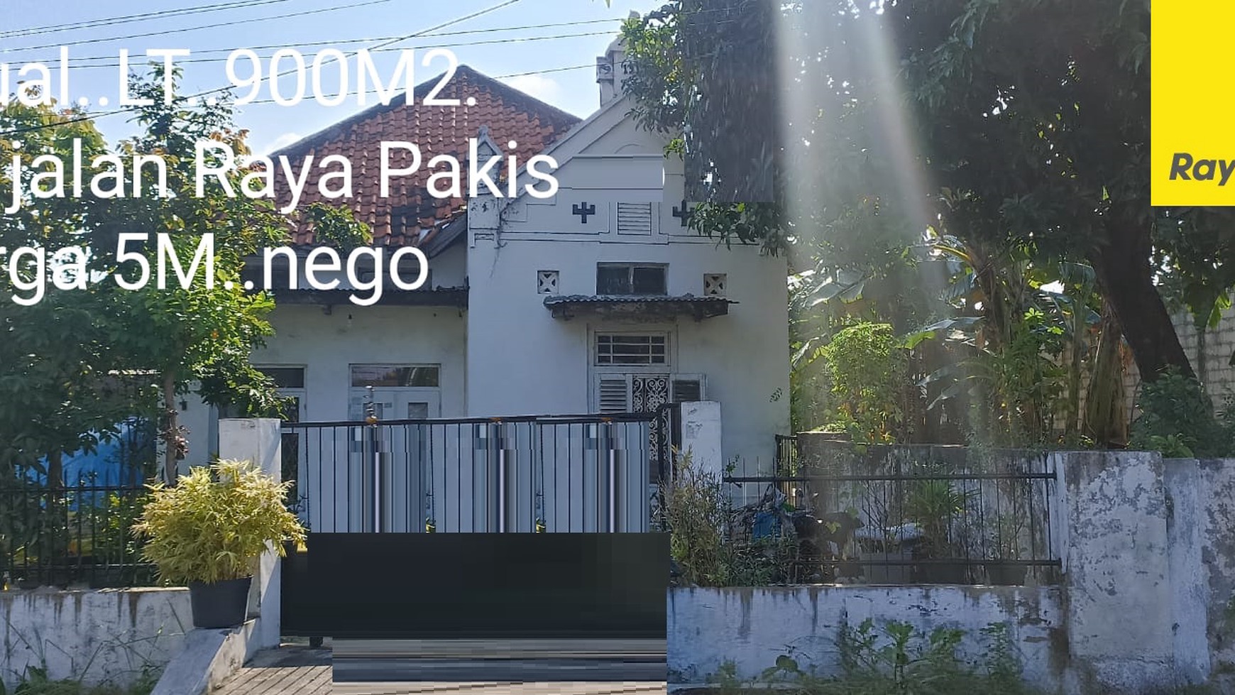 Dijual Rumah Strategis di Nol Jalan Raya Pakis Surabaya