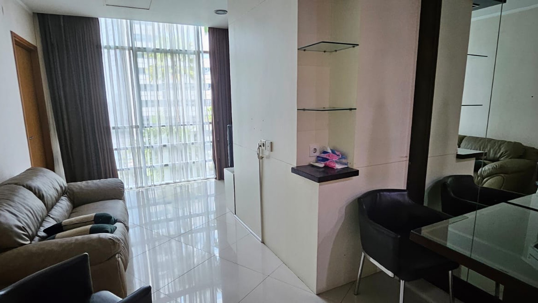 Disewakan Apt Sahid Sudirman Residence ,Full Furnished, 2BR