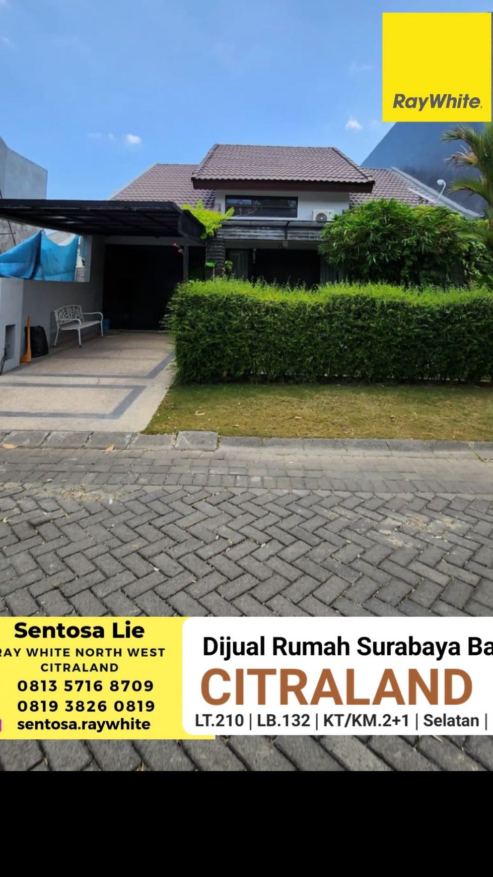 MURAH Dijual Rumah Woodland Citraland Surabaya Barat 