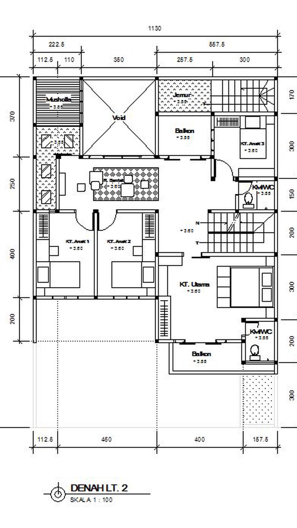 Rumah Baru,3 lantai di Bandung Jawa Barat