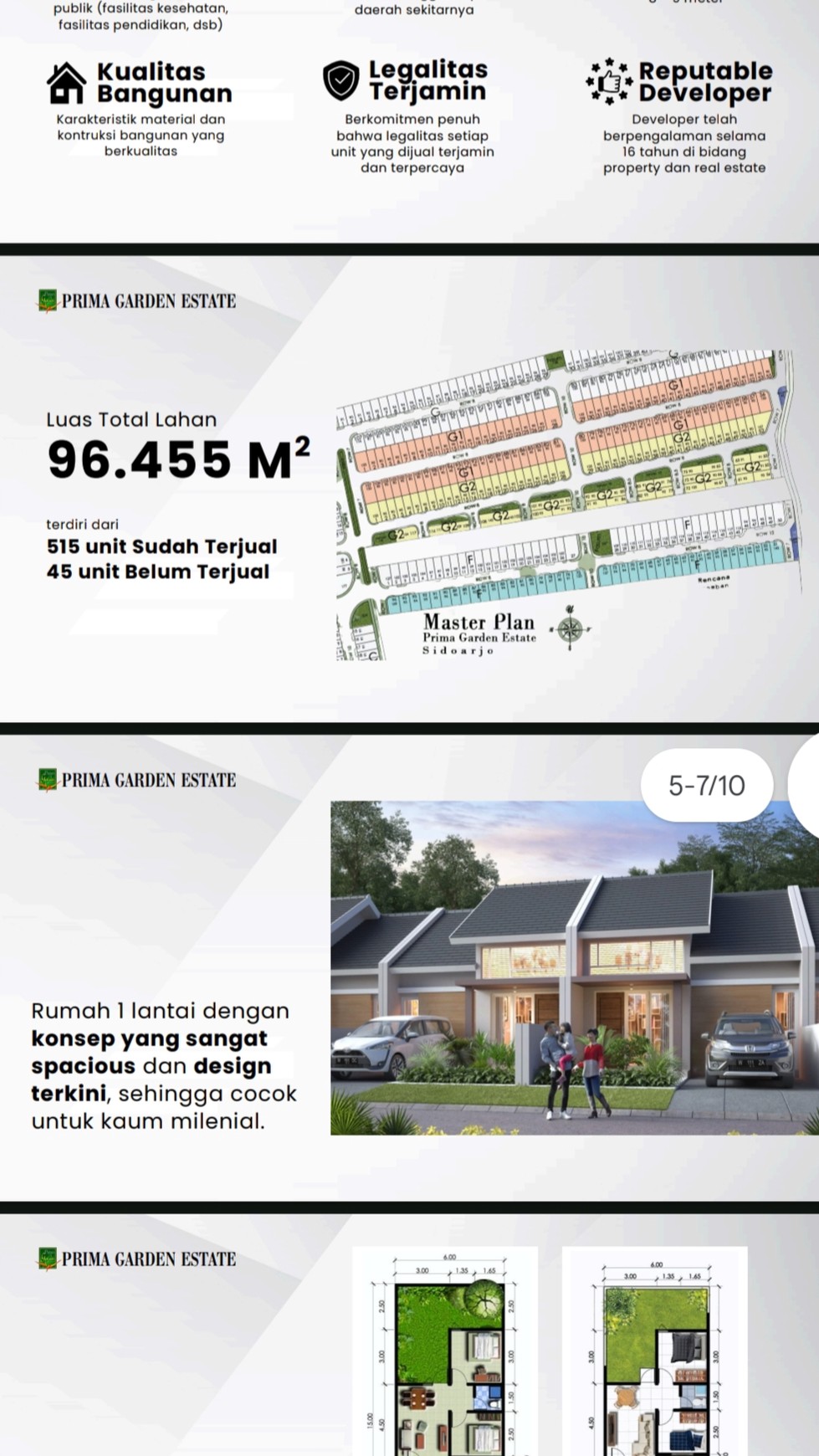 Prima Garden Estate Lokasi Strategis dan Legalitas Terjamin