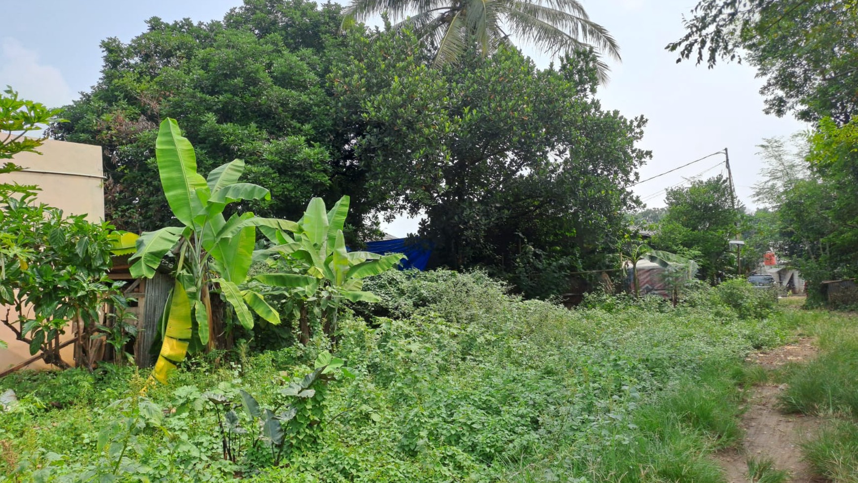 Tanah Komersial Murah di Pinggir Jalan Raya Banjaran Pucung Tapos Depok  