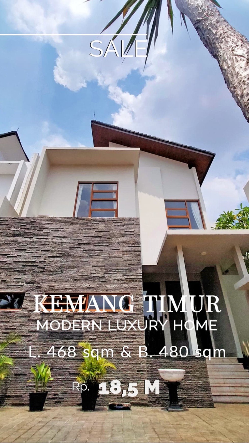 Rumah Modern Siap Huni Area Kemang Timur