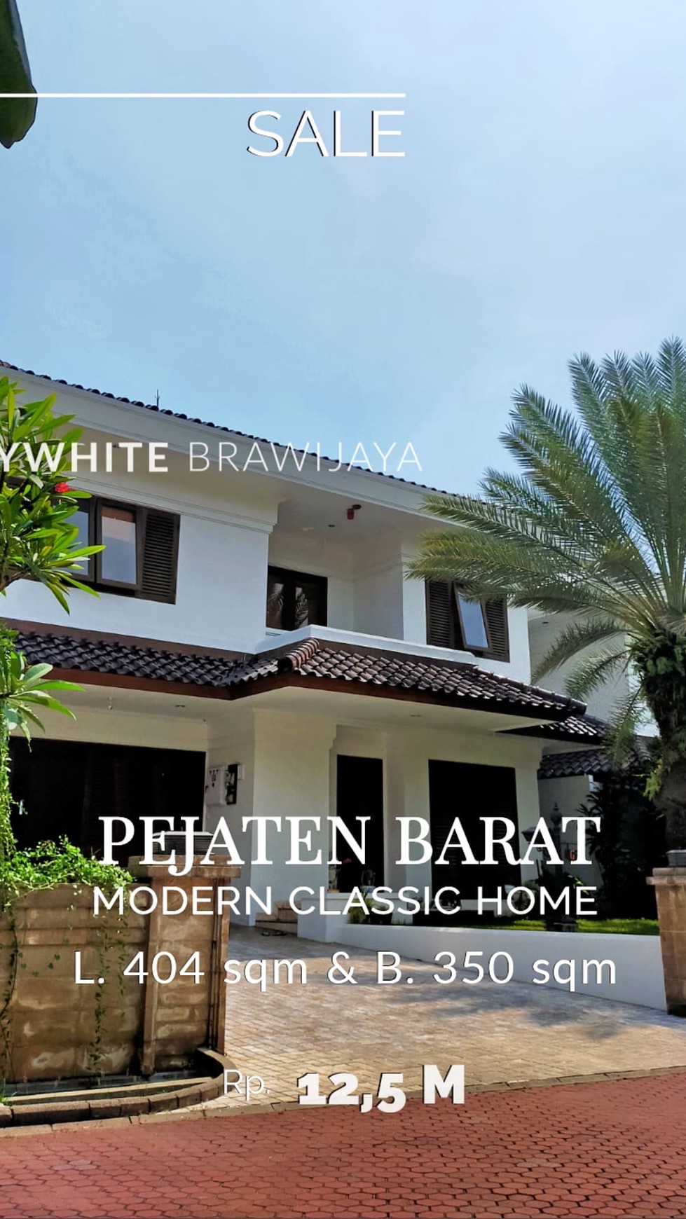 Classic Modern Town House Area Pejaten Barat