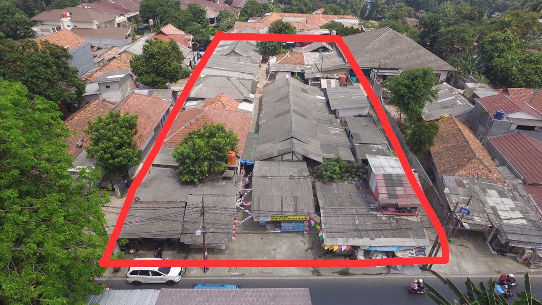 Rumah Hitung Tanah Lokasi Strategis Cocok untuk Cluster & Townhouse serta Tempat Usaha di Jl Moch Kahfi I Raya  Jagakarsa