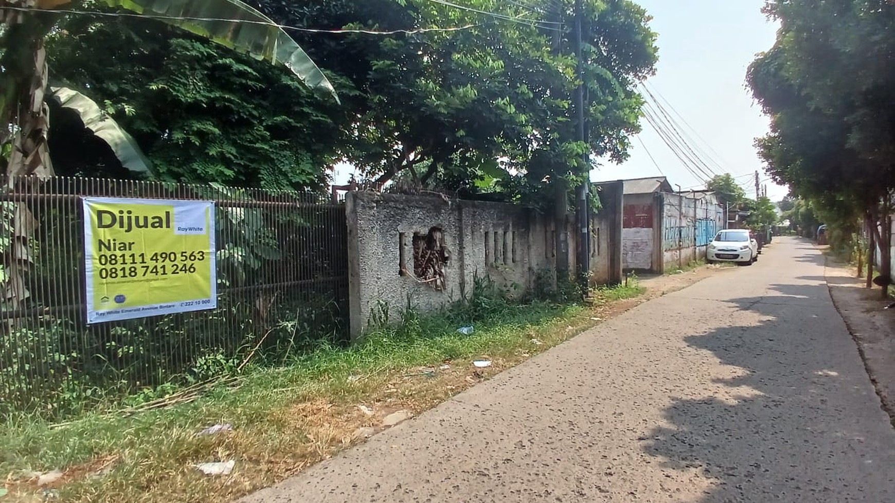 Kavling Murah Siap Bangun Di Graha Raya Bintaro Jaya