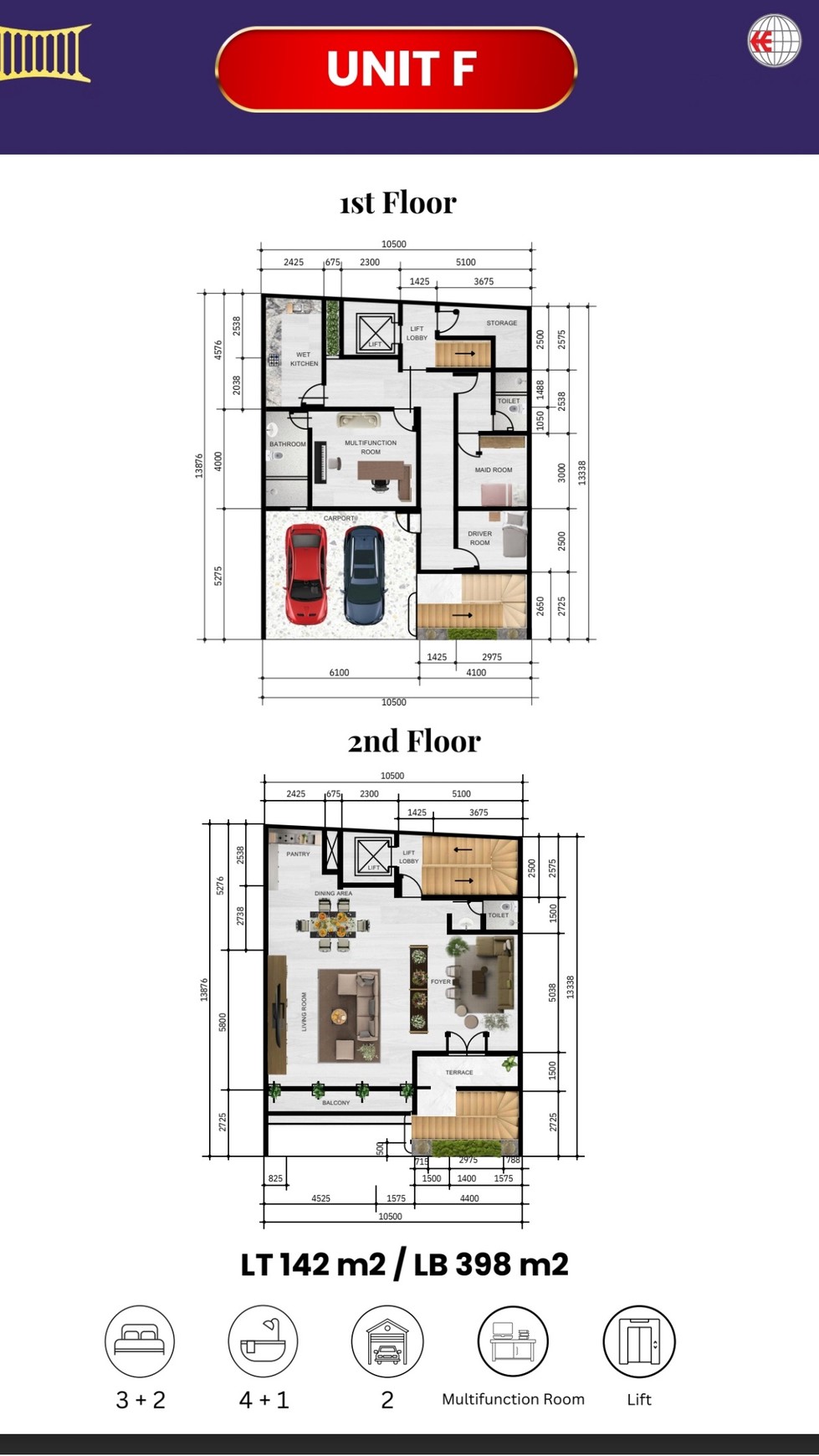 Rumah Brand New Townhouse Lebak Bulus Dekat 3 Menit ke RS Fatmawati 