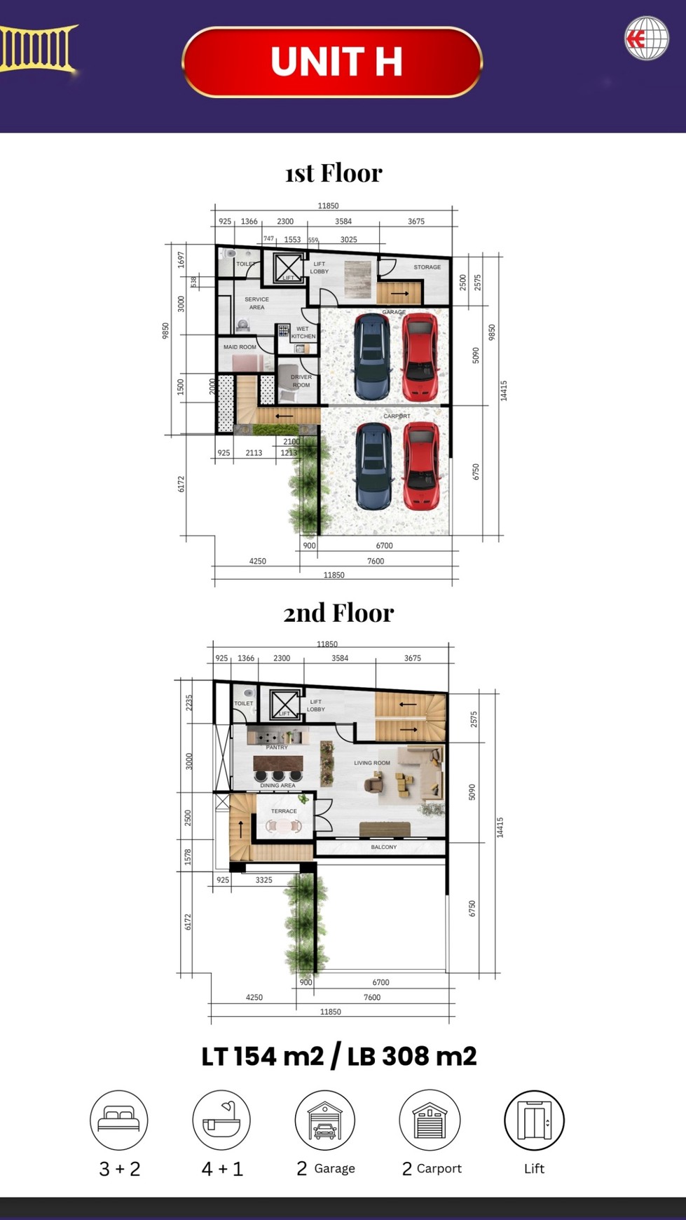 Rumah Brand New Townhouse Lebak Bulus Dekat 3 Menit ke RS Fatmawati 