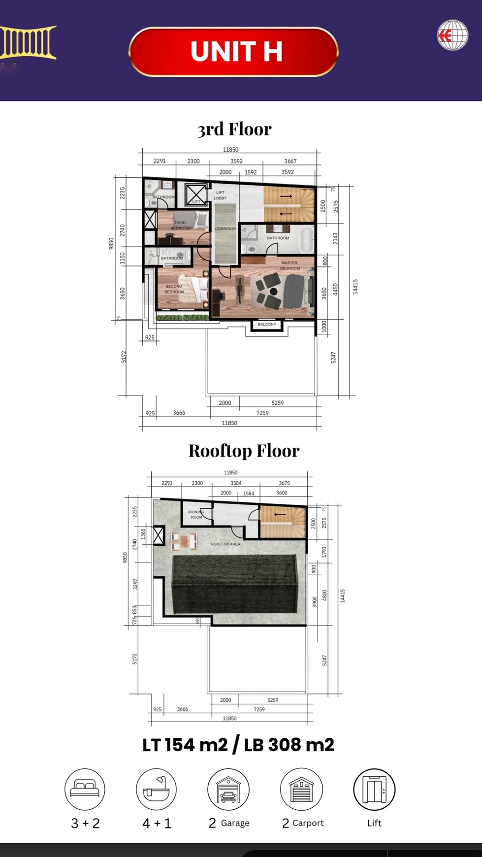 Rumah Brand New Townhouse Lebak Bulus Dekat 3 Menit ke RS Fatmawati 