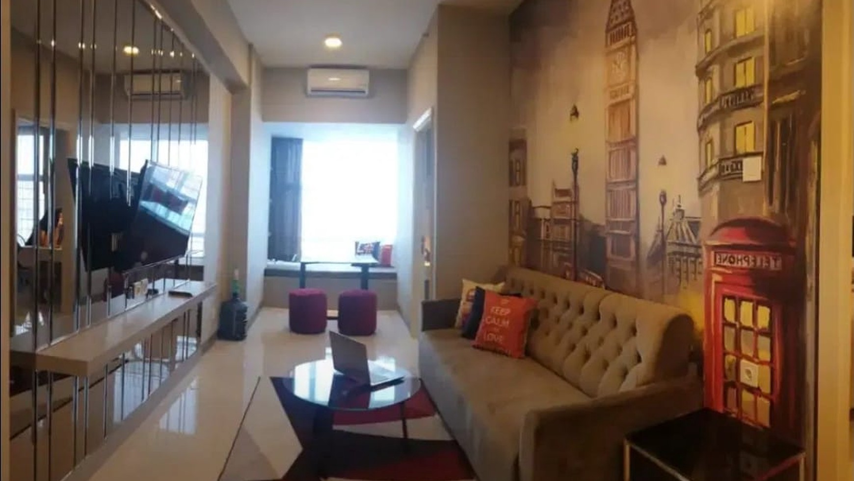 MURAH Dijual Apartemen Anderson Pakuwon Mall Tipe 2 Kamar Tidur FULL Furnished MODERN 